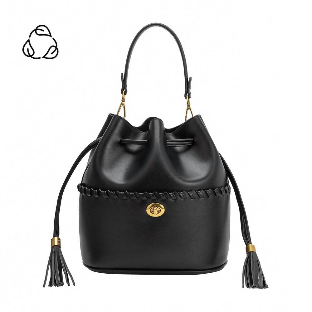 NEW MELIE BIANCO women's janae top handle bag in black